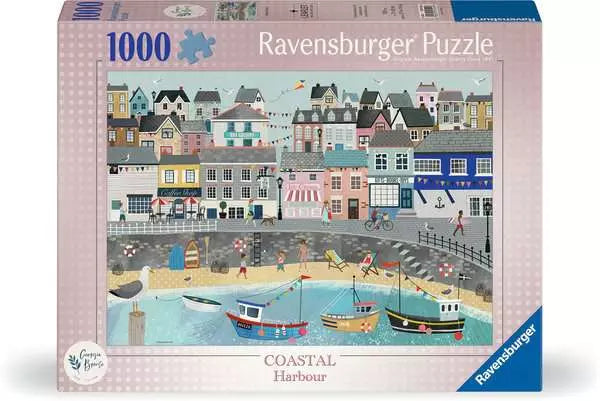 Ravensburger Coastal Harbour 1000 Piece Puzzle image 0